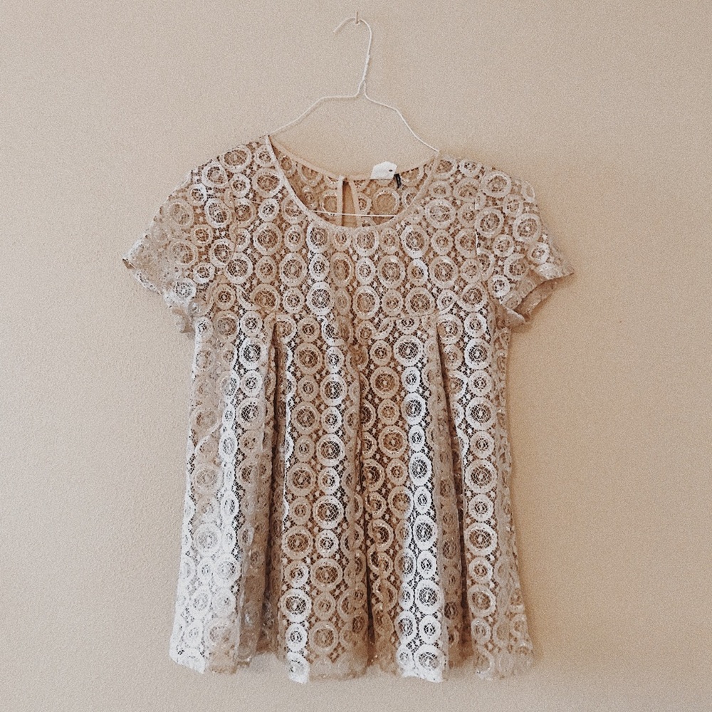 Billowy Anthro Top
